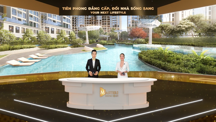 Masteri Centre Point uses cutting-edge technology to promote real estate products online