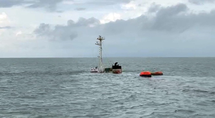 Liberian cargo ship sinks Vietnamese vessel off Vietnam’s southern port