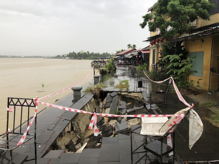 Vietnam’s Hoi An suffers subsidence as rainy season starts