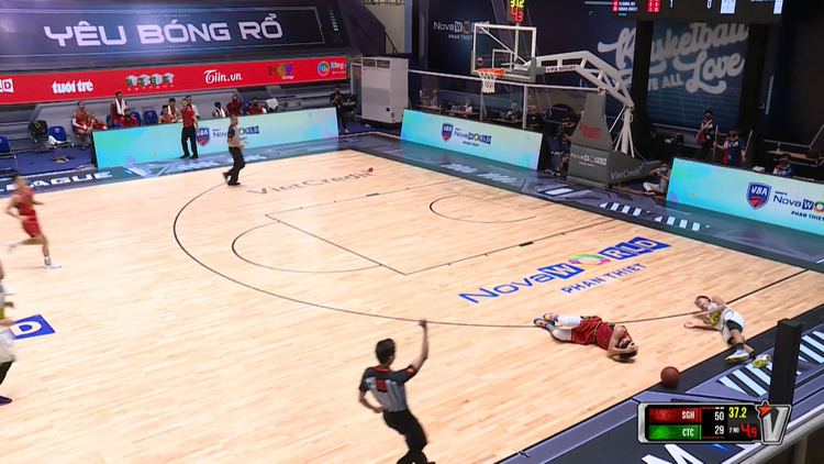 Saigon Heat, Cantho Catfish compete in intense battle at VBA Premier Bubble Games
