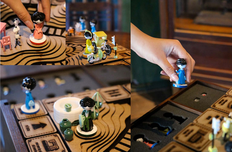 Vietnamese graduate builds board game thesis showcasing traditional clothing