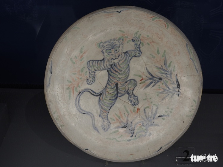 Exhibition showcases tigers in ancient Vietnamese art