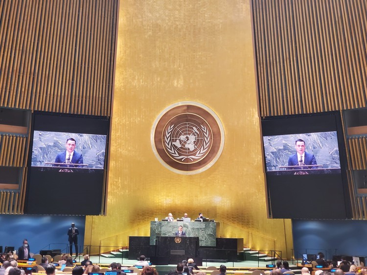 Vietnam expresses viewpoints on Ukraine situation at UN emergency special session