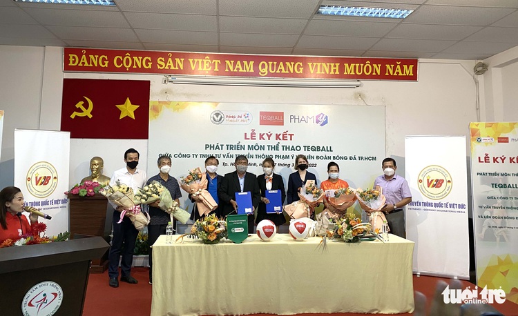 Ho Chi Minh City Football Federation inks deal with private company for teqball development