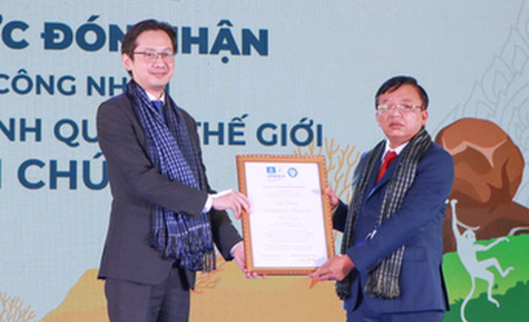 Vietnam’s Nui Chua receives world biosphere reserve certificate from UNESCO