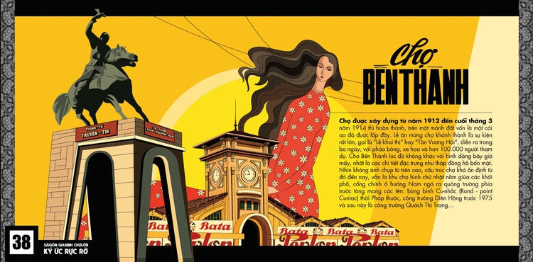 Vietnamese artist depicts old Saigon in digital artbook