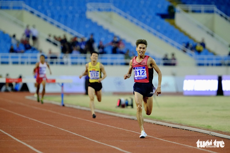 Vietnamese track-and-field athletes two gold medals away from 31st SEA Games target