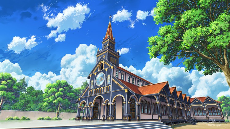 Artist wows netizens with anime illustrations of Vietnam's famous landmarks
