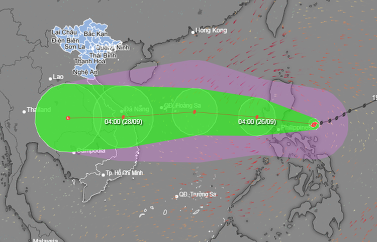 Typhoon Noru to head for Vietnam after striking Philippines