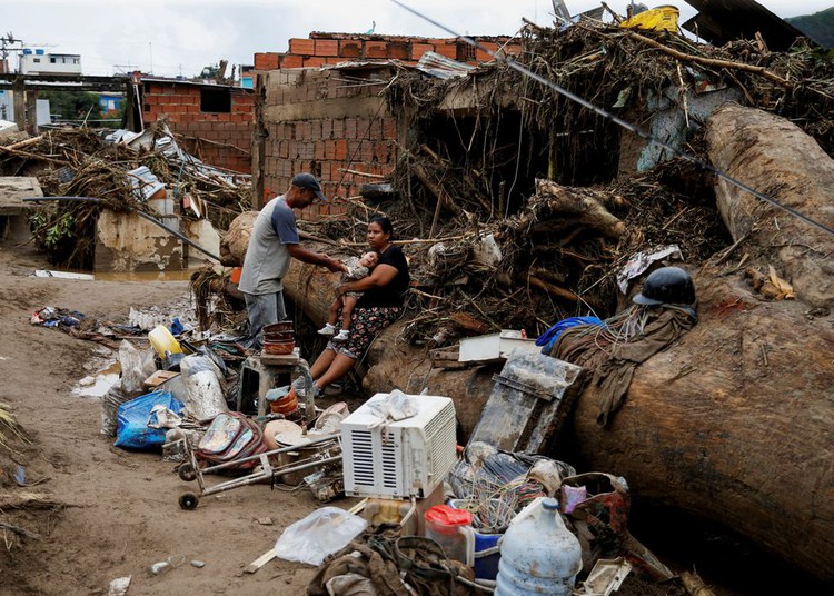 Venezuela floods kill at least 25 after heavy rains