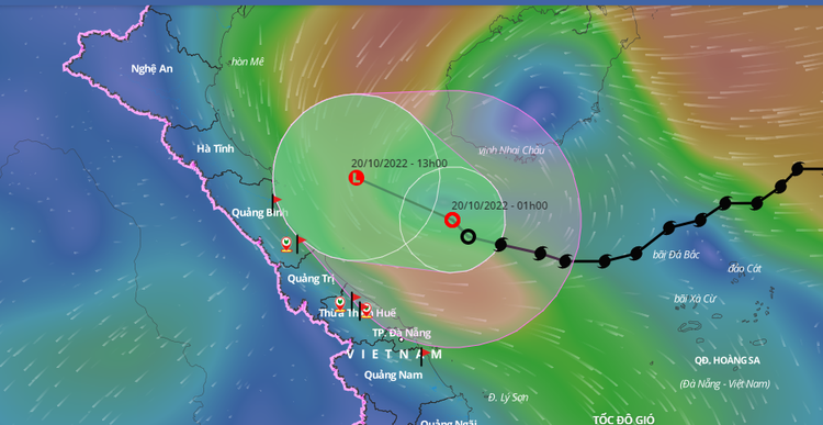 Storm Nesat downgrades to tropical depression, downpours to lash north-central Vietnam