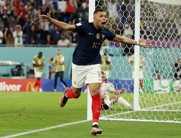 Mercurial Mbappe fires France into last 16 after 2-1 win over Denmark
