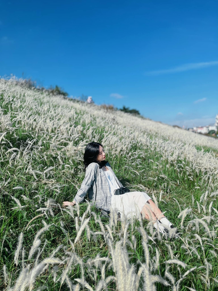 Hanoians flock to Red River dyke for photos with white reeds