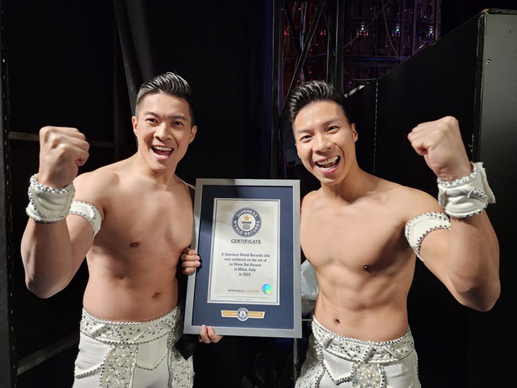 Vietnam’s Giang brothers set new world record in Italy