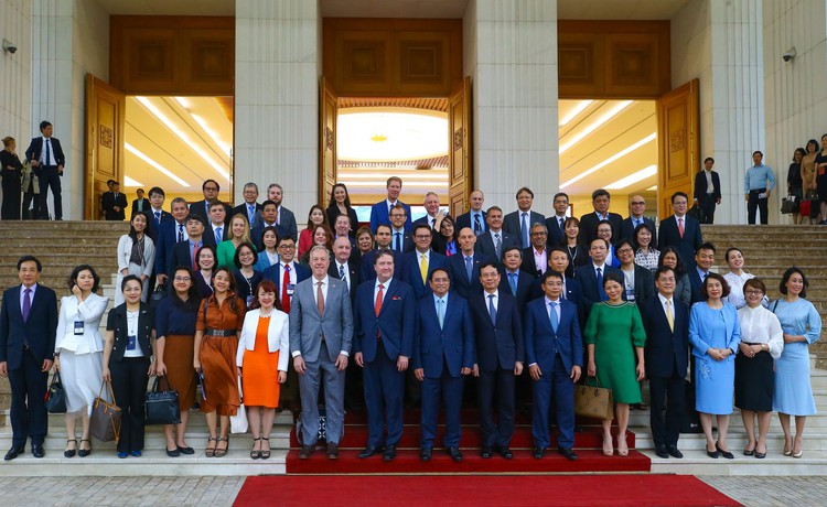Vietnamese Prime Minister receives delegation of the US-ASEAN Business Council