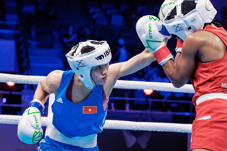 Vietnamese boxer wins silver at world boxing championship