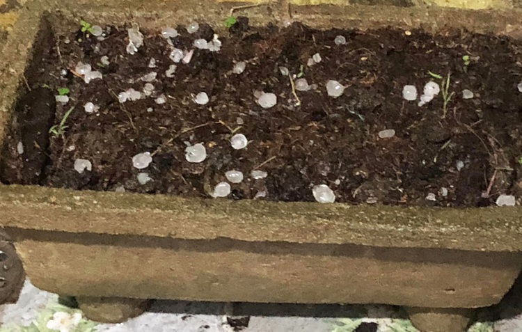 Unusual hail hits central Vietnam’s city amidst dry season