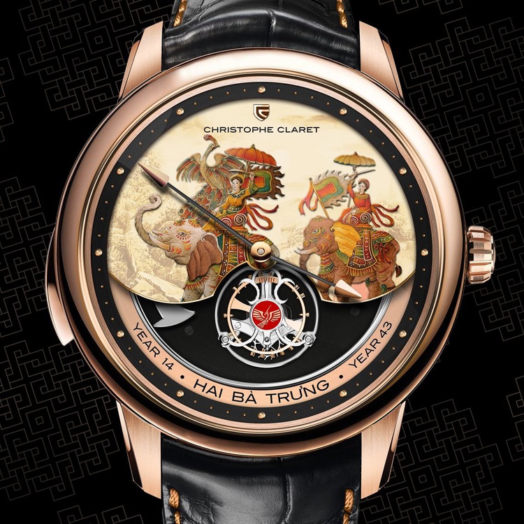Vietnamese heroines featured on luxury Swiss watch