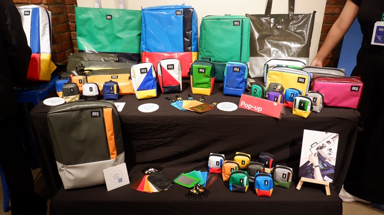 Vietnamese brand transforms waste from shrimp farming into messenger bags