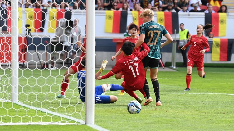 Vietnam lose to Germany in women's friendly match