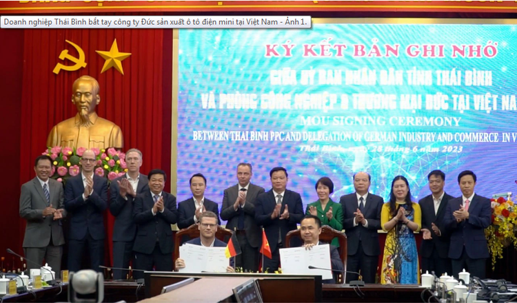 Company in northern Vietnam partners with German firm to manufacture mini EVs