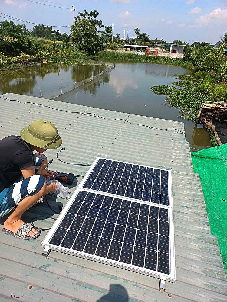 In northern Vietnam, people turn to solar energy in summer given power shortage