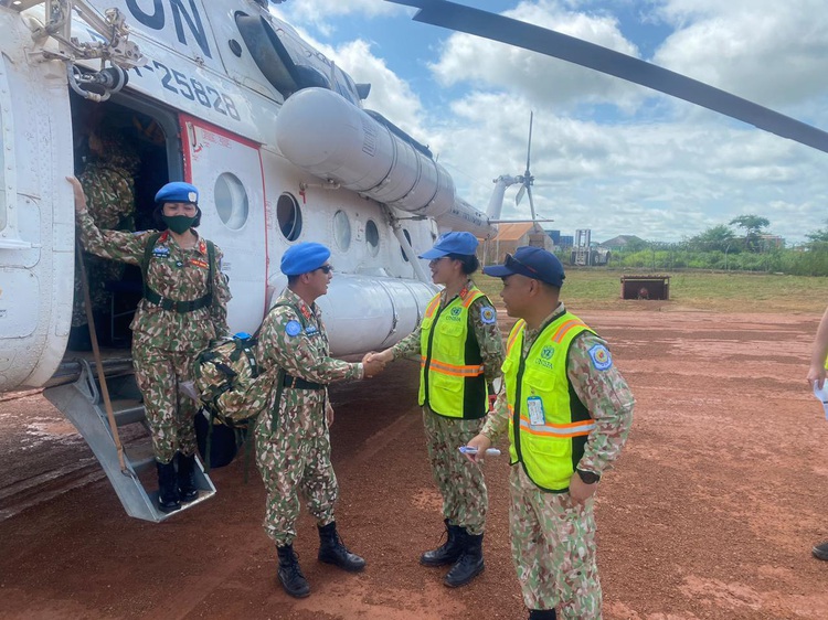 Vietnam’s engineering unit arrives in Africa for UN peacekeeping mission