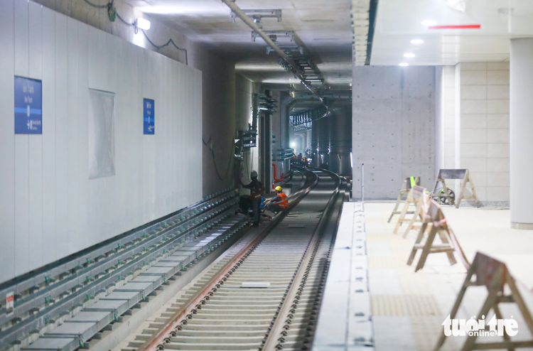 Central station for Ho Chi Minh City’s metro line No. 1 moves closer to completion