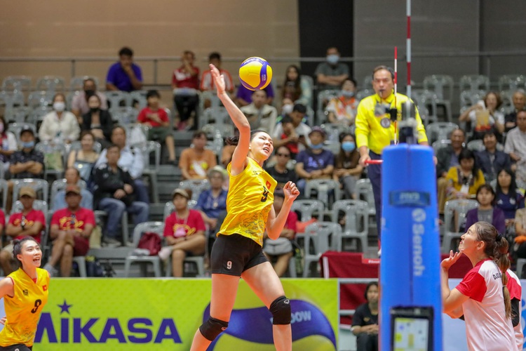 Vietnam enjoys easy win over Uzbekistan in Asian volleyball championships