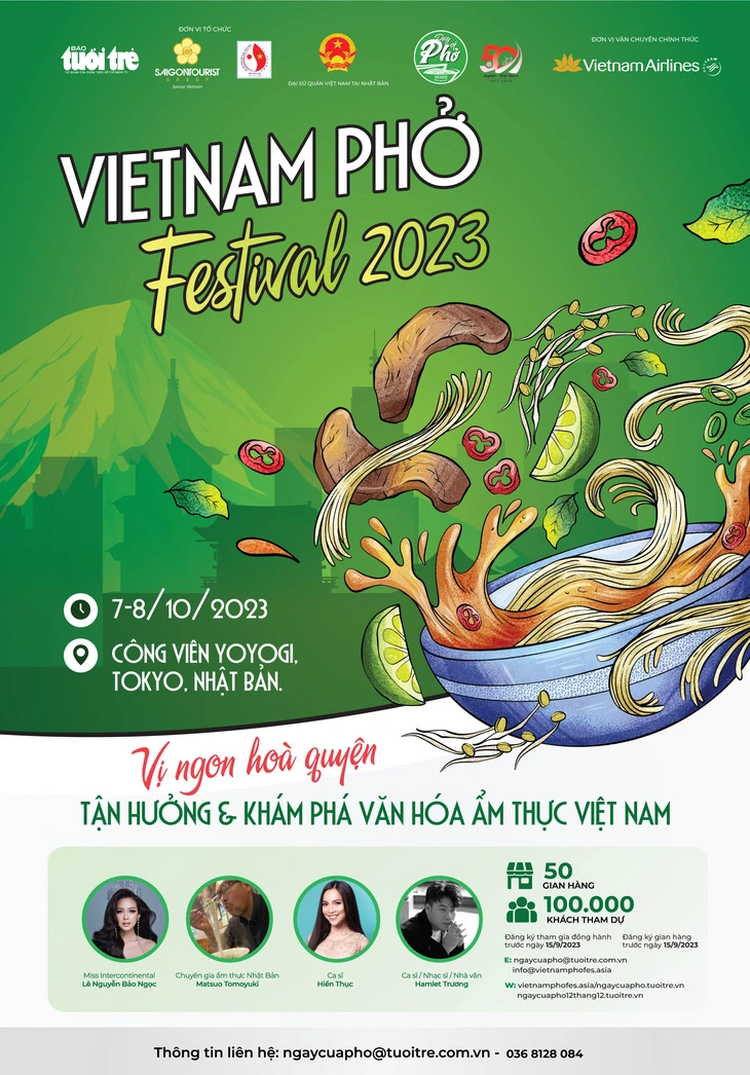 ‘Pho Day’ goes int'l as Tuoi Tre brings celebration to Japan festival
