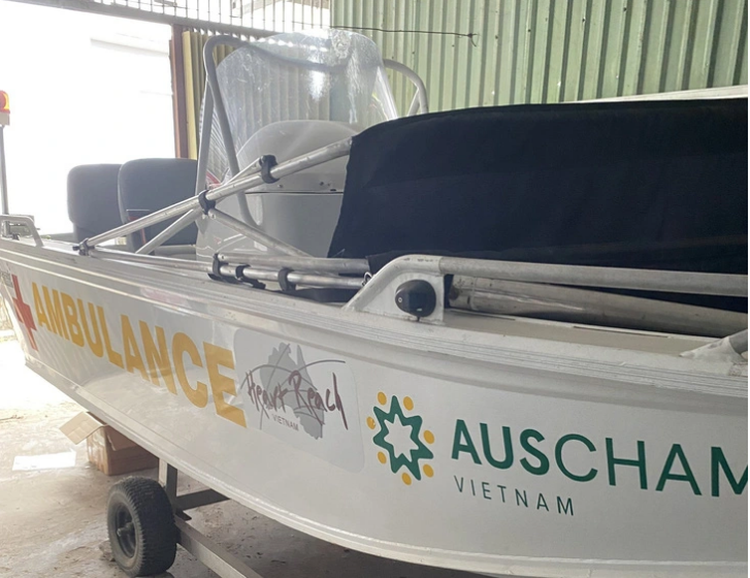 Vietnam district returns ambulance ship to AusCham after leaving it idle for over 1 year
