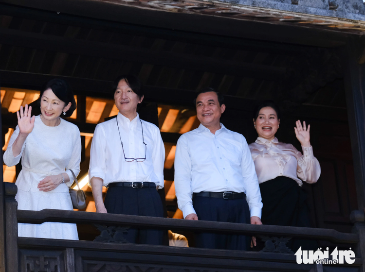 Japan’s crown prince visits Vietnam's Hoi An