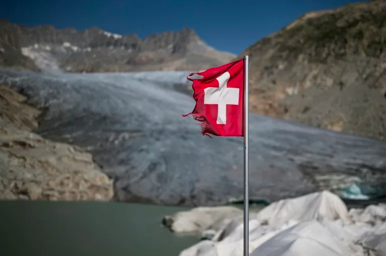 Two 'catastrophic' years melt away 10% of Swiss glacier volume: study