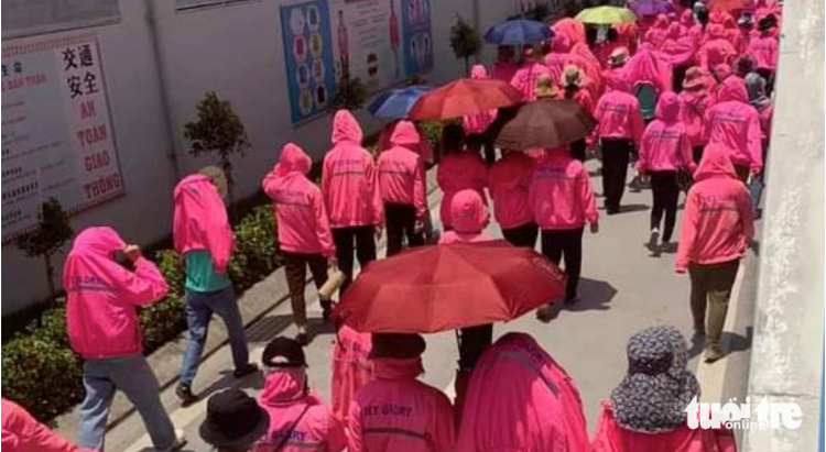 6,000 workers strike at foreign-invested shoe company in north-central Vietnam