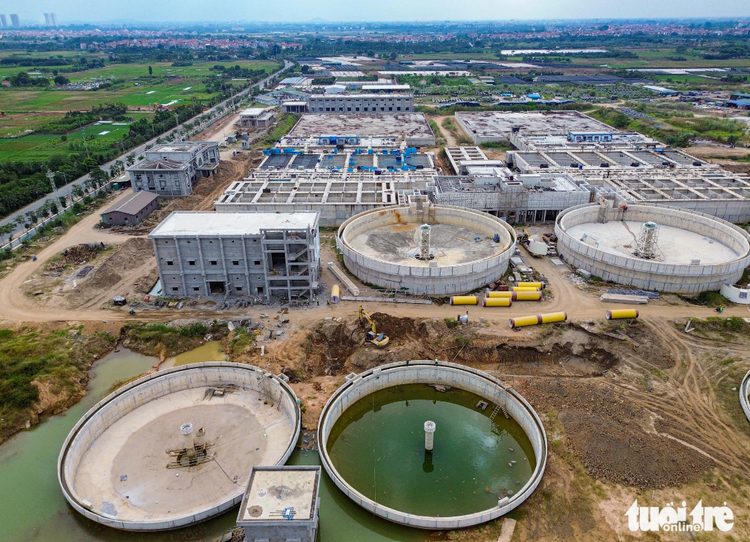 Work on major water treatment plant in Hanoi moves at snail’s pace amid supply shortage
