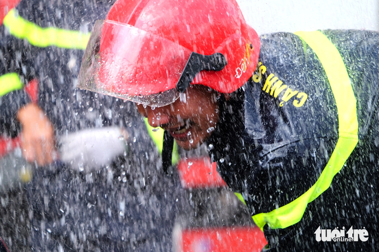 Ho Chi Minh City holds fire drill at iconic Landmark 81 skyscraper