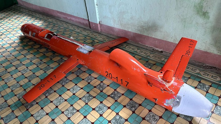 UAV found washing on Vietnam beach