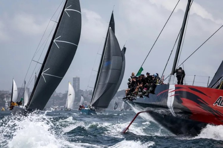 Sydney-Hobart race fleet sails into stormy seas