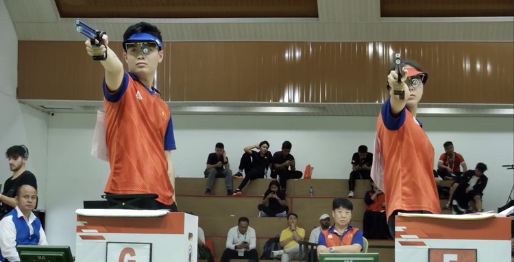Vietnamese athletes strike gold at Asian Rifle/Pistol Championship