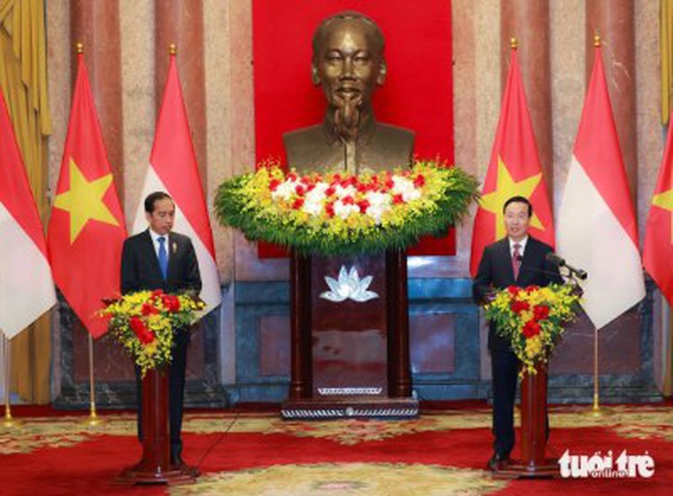 Vietnam, Indonesia target $15bn two-way trade, boost strategic partnership to new height
