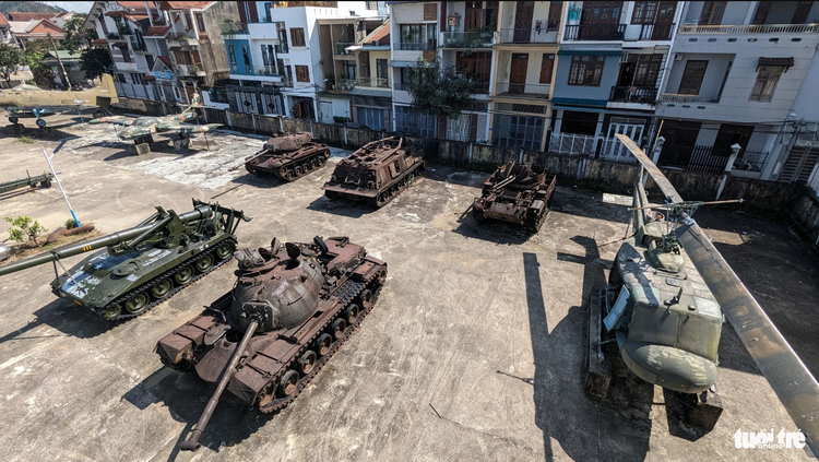 Wartime tanks, planes left to rust in central Vietnam