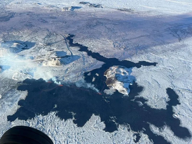 Iceland volcano eruption ends but leaves residents in the cold