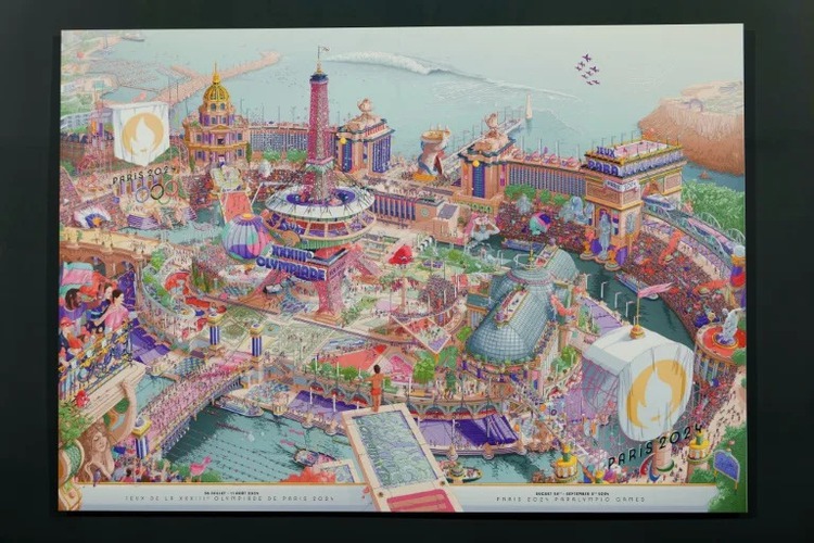 'Wokism' row overshadows launch of Paris Olympics poster