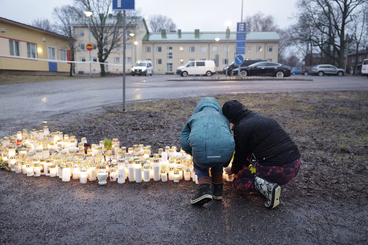 Finland school shooting: 12-year-old suspect held after one child is killed, two are wounded