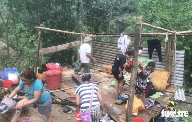 Hailstorm, whirlwind rip through mountainous district in north-central Vietnam