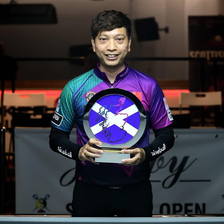 Vietnamese billiards player makes history with stunning victory at Scottish Open