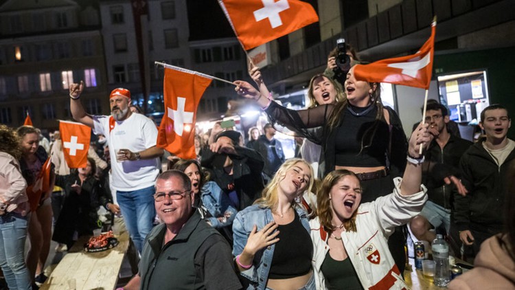 Nemo's hometown celebrates Eurovision win for Switzerland