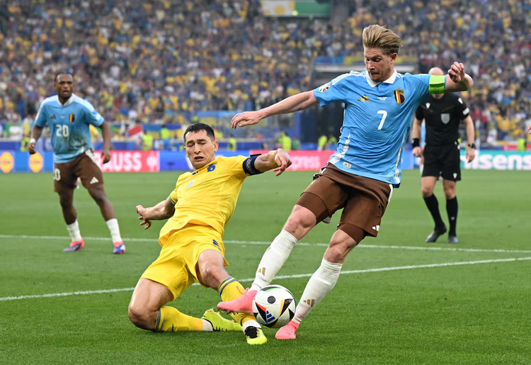 Euro 2024 video highlights: Ukraine 0-0 Belgium