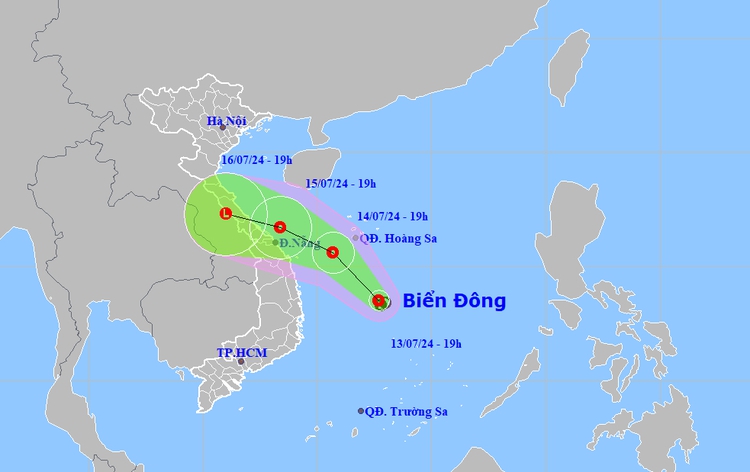 Tropical depression could lash Vietnam’s central coast