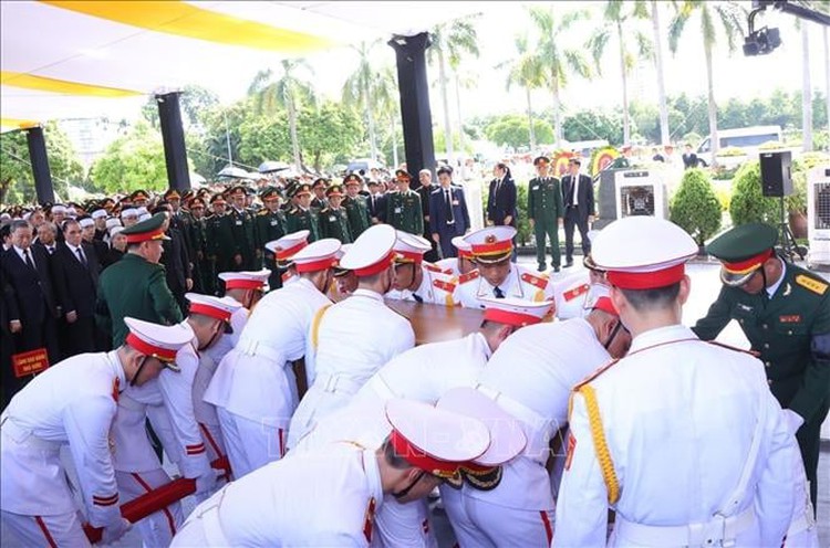 Vietnam's Party General Secretary Nguyen Phu Trong laid to rest in Hanoi